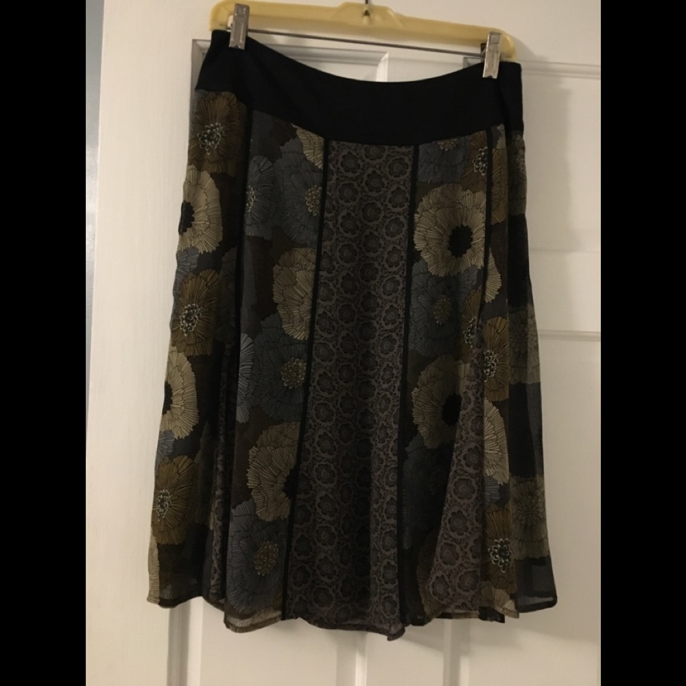 Tribal chiffon skirt